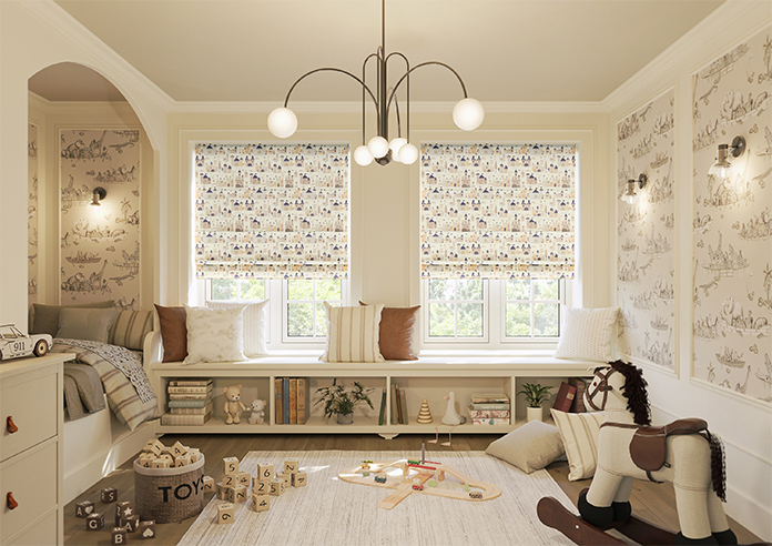 Magic Castle, Stone - Roman Blind - Image 8
